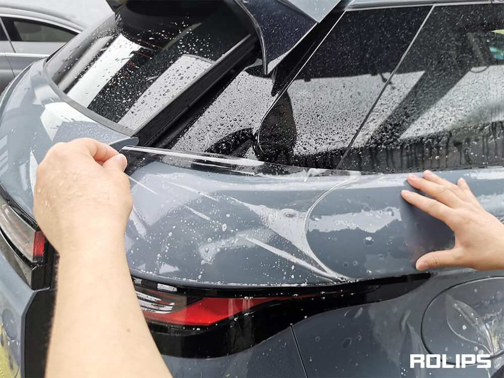 冬季貼車衣需要注意什么？剛貼完車衣下雪了怎么辦？（2）