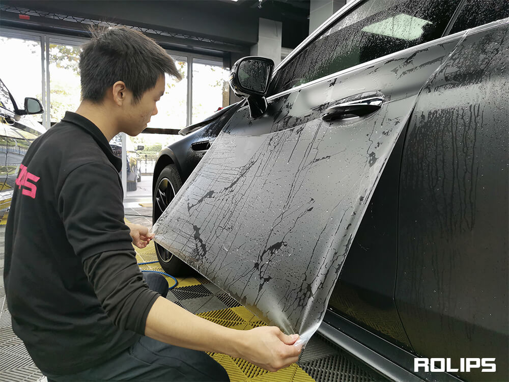 隱形車(chē)衣施工流程是什么。施工的過(guò)程中需要什么工具（2）